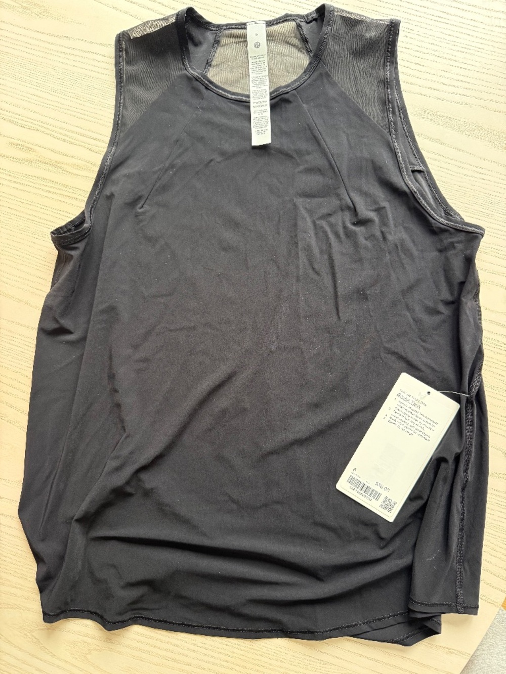 NWT $58 Lululemon Sculpt Tank Black 8 - Picture 3 of 3